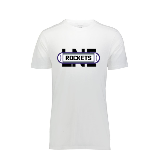 [FTSCUBWH-AS-LOGO1] Decker Men's Tri-Blend T-Shirt - Short Sleeve (Adult S, White, Logo 1)