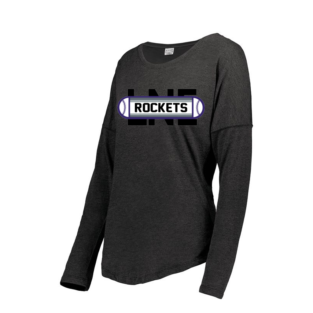 Decker Women's Tri-Blend T-Shirt - Long Sleeve